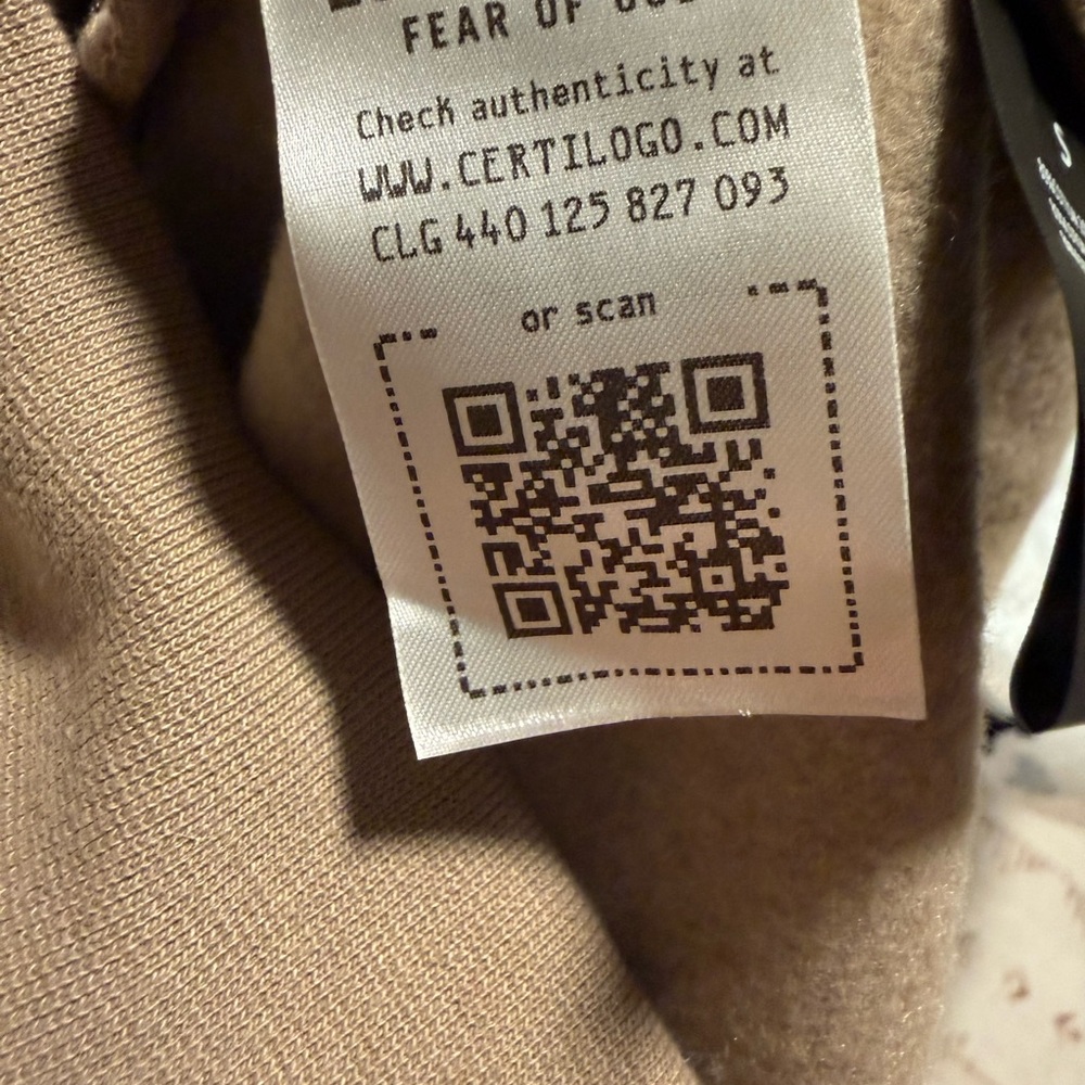 Essentials Tan Pullover Hoodie - image 6